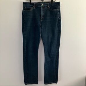 Lauren Ralph Lauren Premier Straight Dark Wash Jeans Size 14